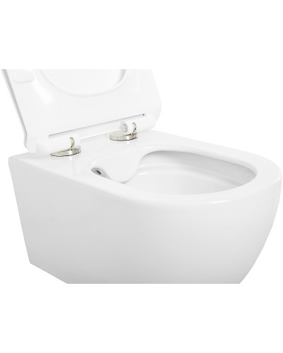 Унитаз Cezares Molveno CZR-2468-TH-R/CZR-2011-SC подвесной с сиденьем Микролифт