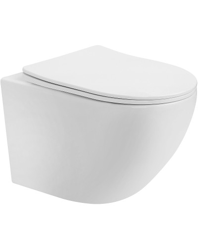 Унитаз Abber Bequem AC1100T подвесной с сиденьем Микролифт