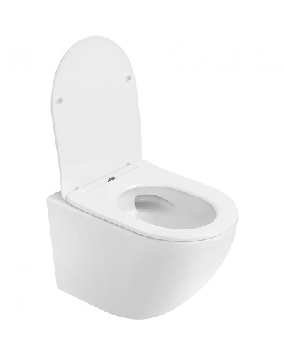 Унитаз Abber Bequem AC1100T подвесной с сиденьем Микролифт