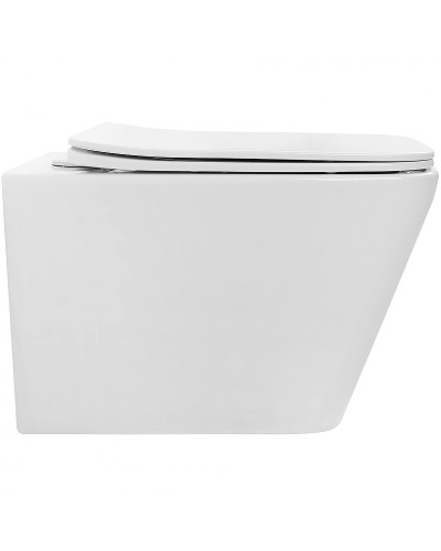 Унитаз Abber Rechteck AC1201T подвесной с сиденьем Микролифт