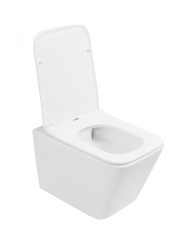 Унитаз Abber Rechteck AC1201T подвесной с сиденьем Микролифт