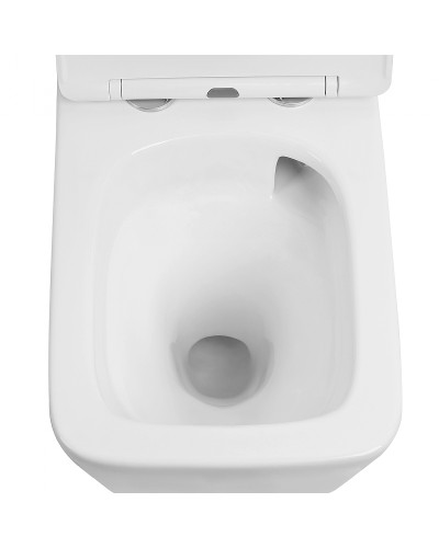 Унитаз Abber Rechteck AC1201T подвесной с сиденьем Микролифт