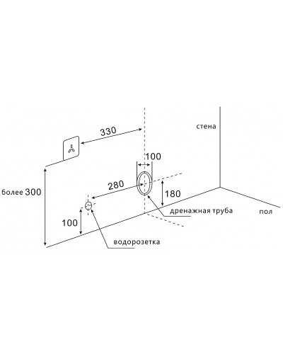 Унитаз биде Abber Bequem AC1119S подвесной с сиденьем Микролифт