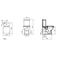 Бачок для унитаза Ideal Standard Tempo T427301