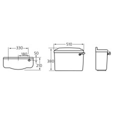 Бачок для унитаза Ideal Standard Reflections E475001