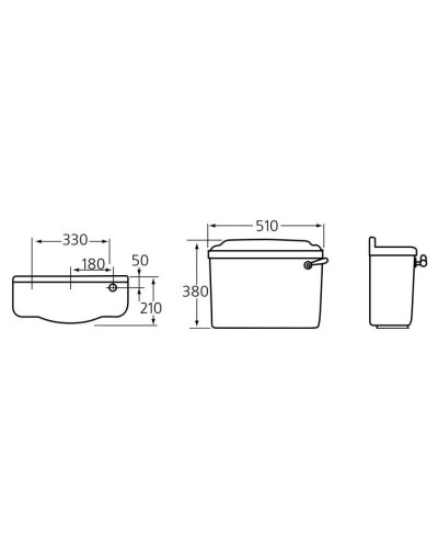 Бачок для унитаза Ideal Standard Reflections E475001