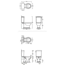 Бачок для унитаза Simas Lante LA09Bbi