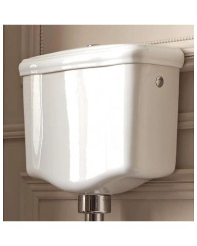 Механизм слива одинарный для бачка хром Kerasan 751390