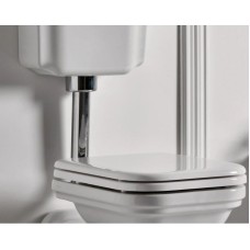 Сливная труба для низкого бачка хром Kerasan 757190