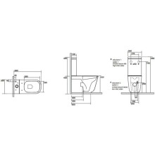 Бачок для унитаза Kerasan Aquatech 378101
