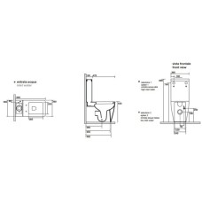 Бачок для унитаза Kerasan Ego/Flo 318101