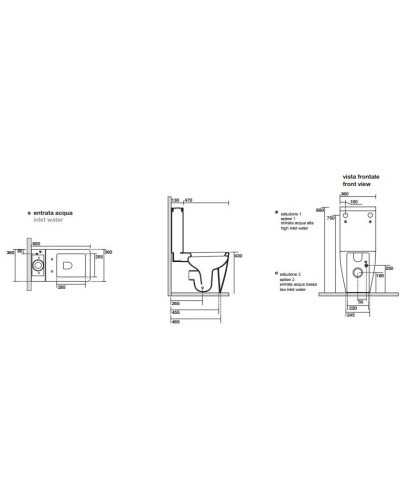 Бачок для унитаза Kerasan Ego/Flo 318101