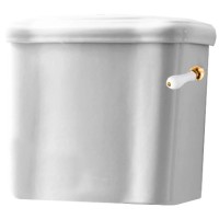 Бачок для унитаза с боковым отверстием для ручки смыва Kerasan Retro 107101