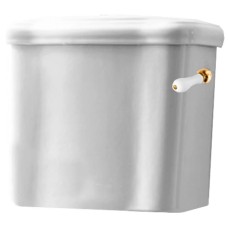 Бачок для унитаза с боковым отверстием для ручки смыва Kerasan Retro 107101