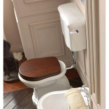 Бачок низкий для унитаза с боковым отверстием для ручки смыва Kerasan Retro 107201