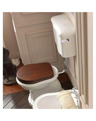 Бачок низкий для унитаза с боковым отверстием для ручки смыва Kerasan Retro 107201