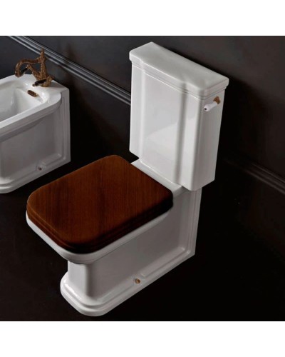 Бачок для унитаза с боковым отверстием для ручки смыва Kerasan Waldorf 417901bi