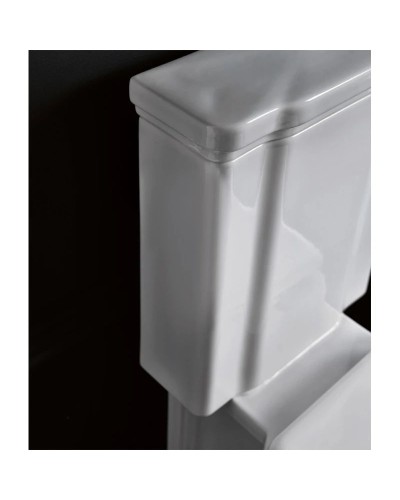 Бачок для унитаза с боковым отверстием для ручки смыва Kerasan Waldorf 417901bi