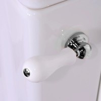 Бачок для унитаза с боковым отверстием для ручки смыва Kerasan Waldorf 417901bi