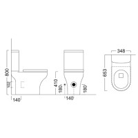 Бачок для унитаза Kerama Marazzi Buongiorno BG.cis.01