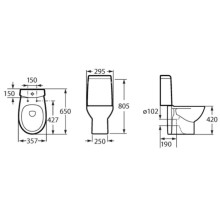 Бачок Roca Victoria Nord 341ND0000