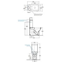 Бачок для унитаза Globo Daily DA008bi