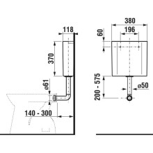 Бачок для унитаза Jika Baby 8937100000001