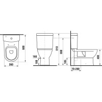 Бачок для унитаза Jika Mio 8277120002411
