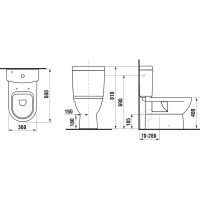 Бачок для унитаза Jika Mio 8277130002421