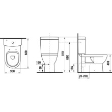 Бачок для унитаза Jika Mio 8277130002421