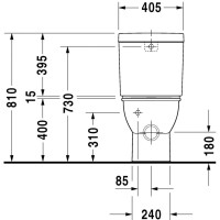 Бачок для унитаза Duravit Darling New 0931100005