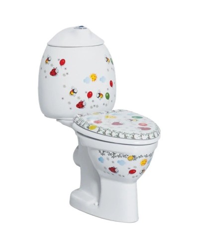 Бачок Creavit Cocuk Decor CK400-00CB00E-FF00