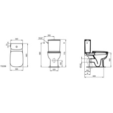 Бачок для унитаза Ideal Standard Esedra T323601