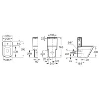 Бачок Roca Hall 341620000