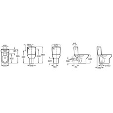 Бачок Roca Victoria 34139Z000