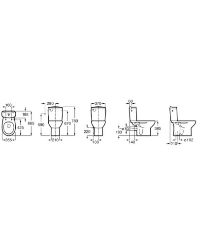 Бачок Roca Victoria 34139Z000