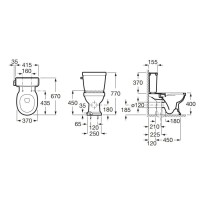 Бачок для унитаза Roca Carmen 3410A1000