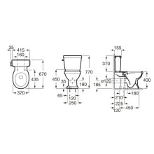 Бачок для унитаза Roca Carmen 3410A1000
