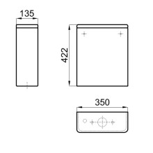Бачок для унитаза Noken Urban-C N369225483