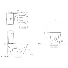 Бачок для унитаза Jaquar Vignette VGS-WHT-81201