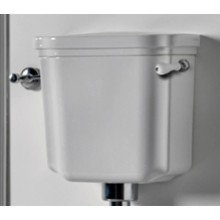 Бачок низкий с боковым отверстием для ручки смыва Kerasan Waldorf 418301bi