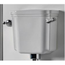 Бачок низкий с боковым отверстием для ручки смыва Kerasan Waldorf 418301bi