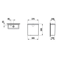 Бачок для унитаза Laufen New Classic 8.2885.3.000.873.1