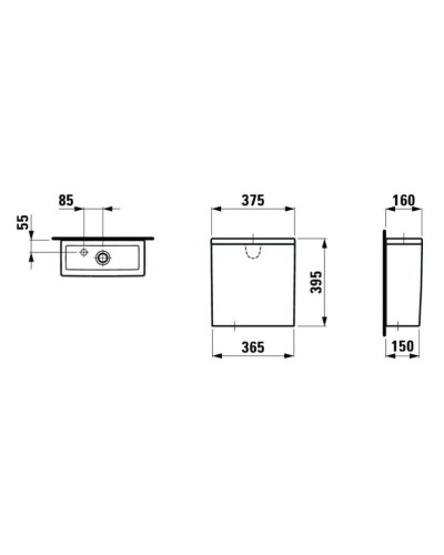 Бачок для унитаза Laufen New Classic 8.2885.3.000.873.1