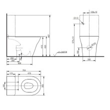 Бачок для унитаза Toto MH SW10044G1#W