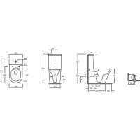 Бачок для унитаза Jacob Delafon Rodin+ ETAB232-00