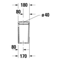 Бачок для унитаза Duravit D-Neo 0944100005