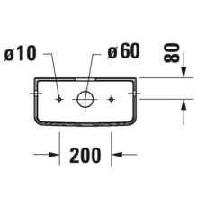 Бачок для унитаза Duravit D-Neo 0944000005