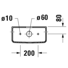 Бачок для унитаза Duravit D-Neo 0944000005