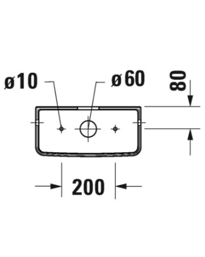 Бачок для унитаза Duravit D-Neo 0944000005